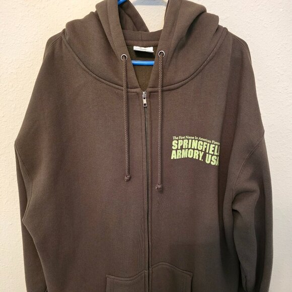 Springfield Armory Other - Springfield Armory full zipper men's hoodie, size XXL.